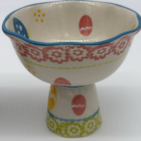 Temptations Easter Egg Hunt‎ Parfait Pedestal Bowls Two Replacements - Picture 4 of 7